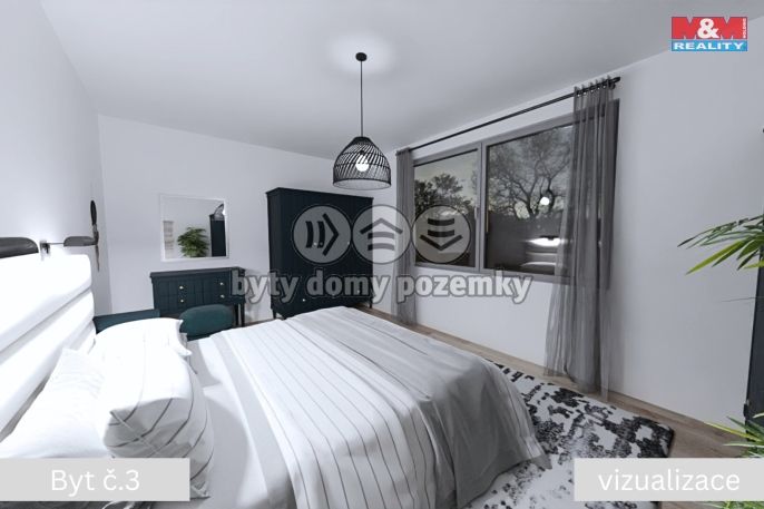 Prodej, Byt 2+kk, Žleby