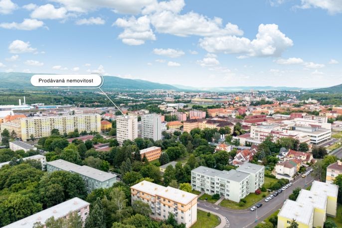 Prodej, Byt 1+kk, Teplice