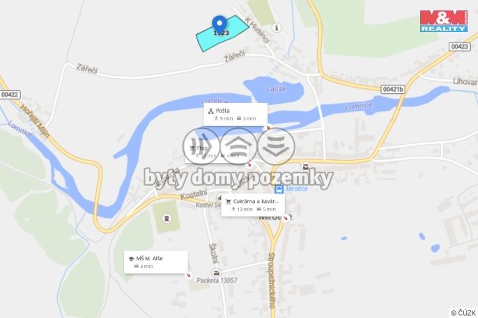 Prodej, Pozemek k bydlení, Mirotice