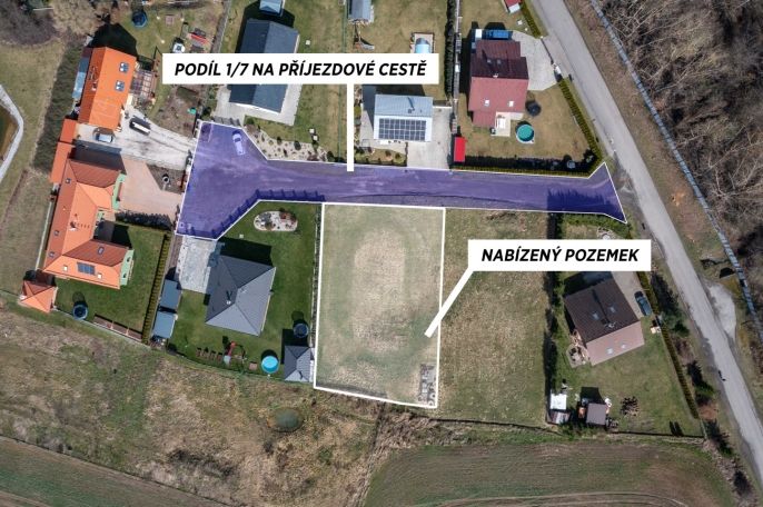 Prodej, Pozemek k bydlení, Osek