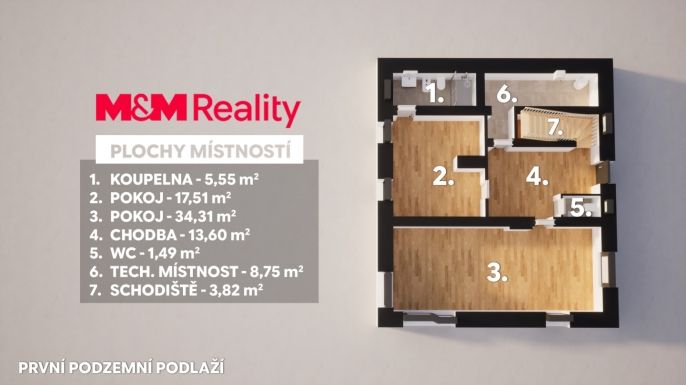 Prodej, Rodinný dům, Chocerady