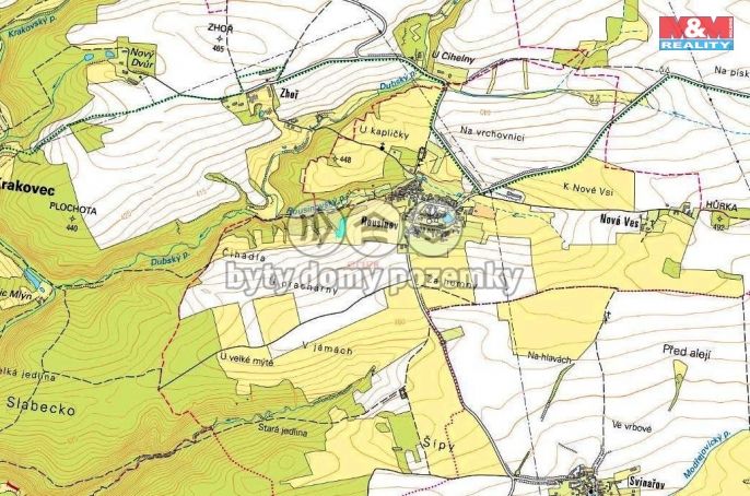 Prodej, Pole, Slabce