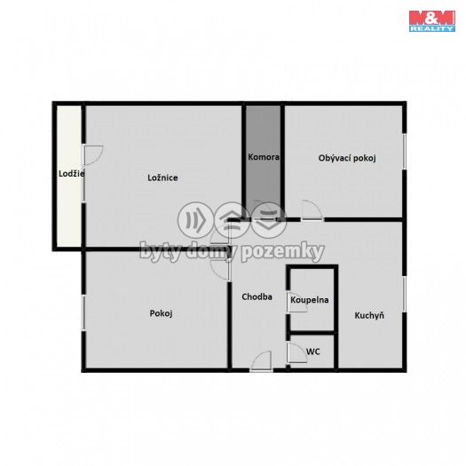 Pronájem, Byt 3+1, Lány