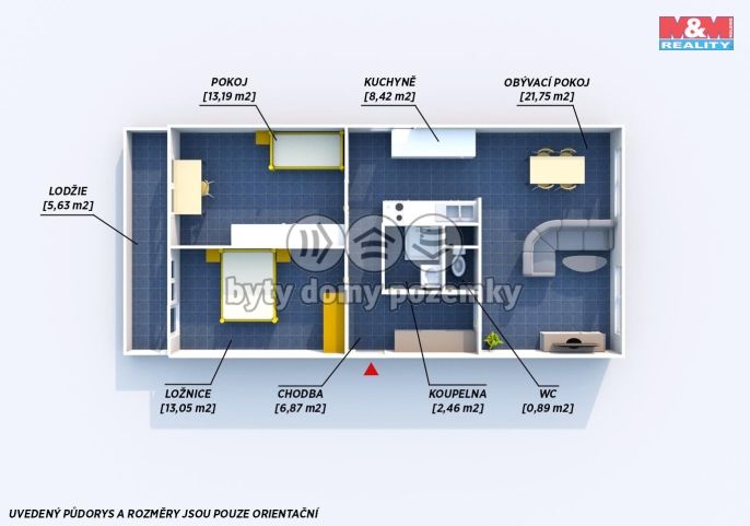 Prodej, Byt 3+1, Praha