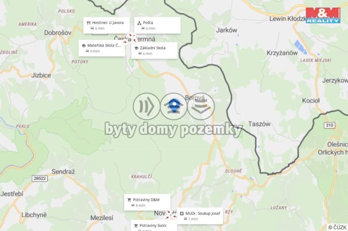 Prodej, Zahrada, Borová