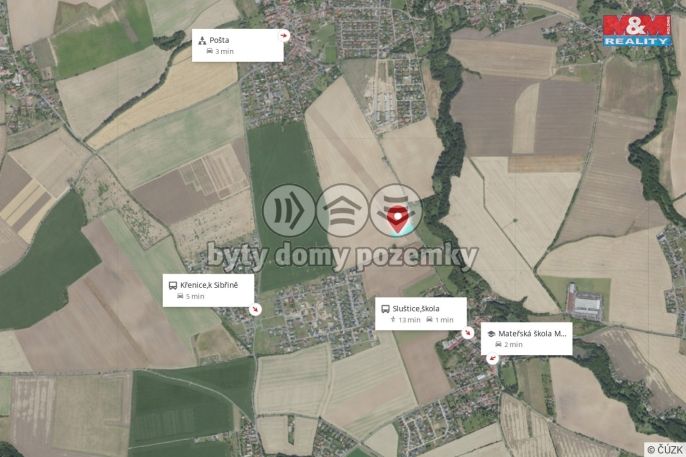 Prodej, Pole, Sluštice