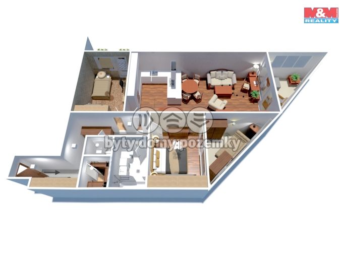 Prodej, Byt 3+kk, Praha