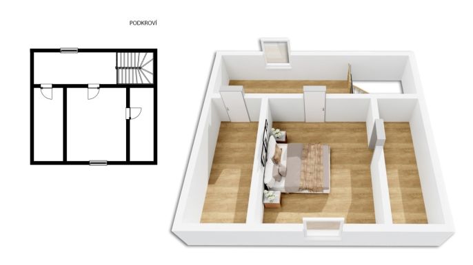 Prodej, Rodinný dům, Rtyně v Podkrkonoší