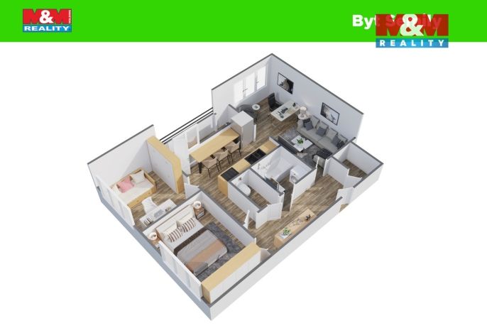 Prodej, Byt 3+1, Semily