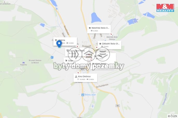 Prodej, Pozemek k bydlení, Olešnice