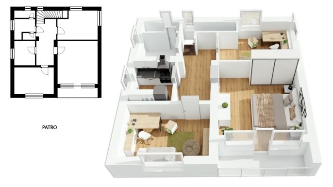 Prodej, Rodinný dům, Kluky