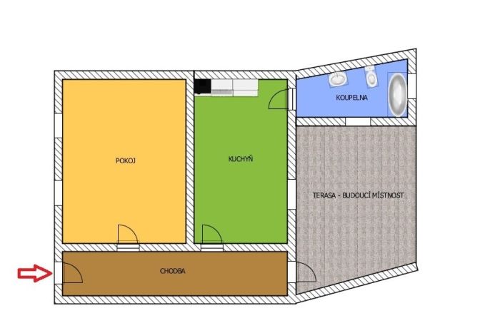 Prodej, Rodinný dům, Labské Chrčice