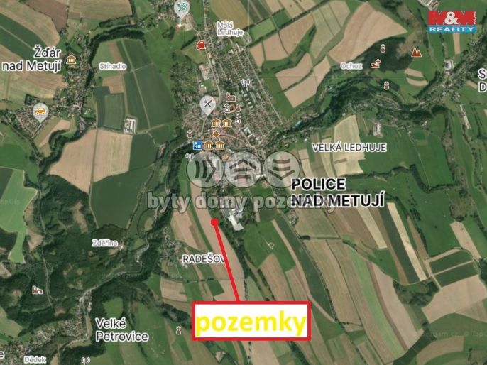 Prodej, Pole, Police nad Metují