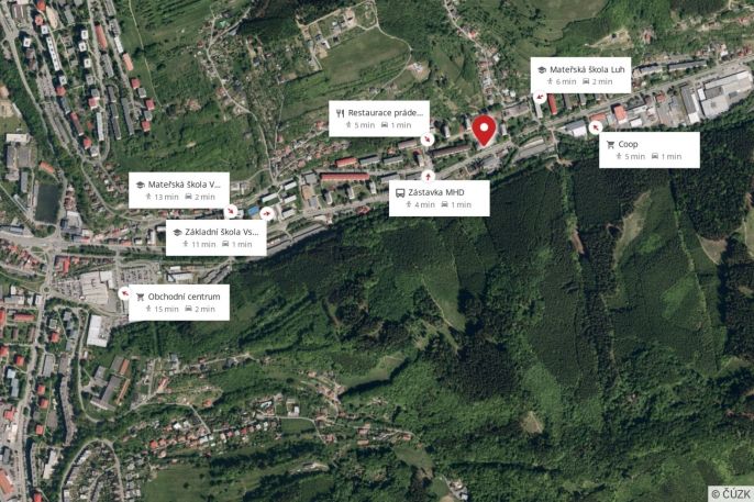 Prodej, Byt 3+1, Vsetín