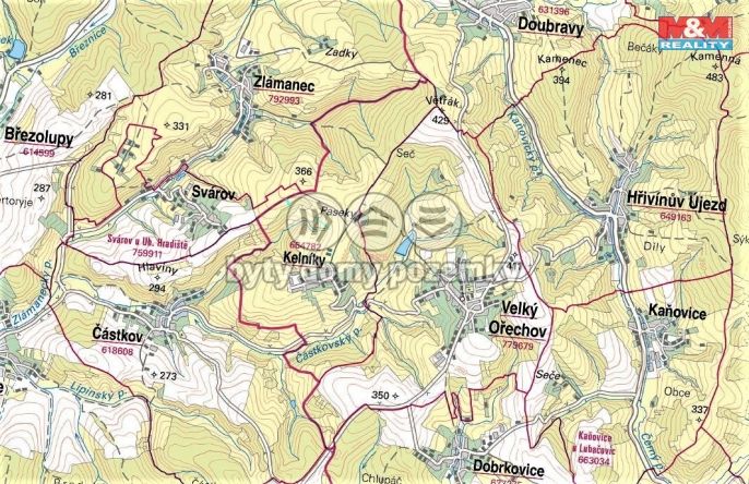 Prodej, Pole, Kelníky