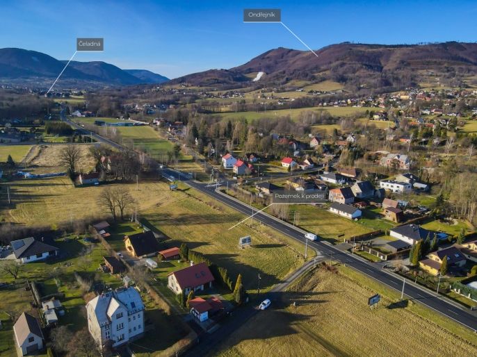 Prodej, Pozemek k bydlení, Frýdlant nad Ostravicí