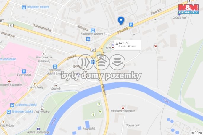 Pronájem, Byt 1+kk, Strakonice