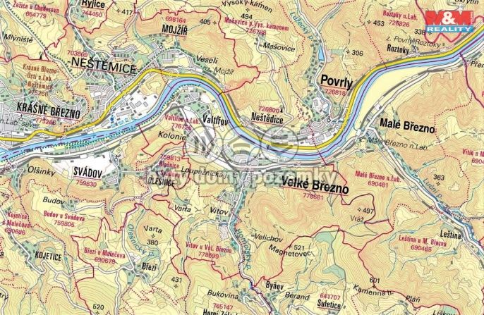 Prodej, Pole, Velké Březno