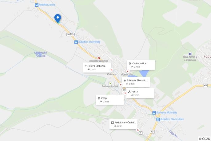 Prodej, Pozemek k bydlení, Rudoltice