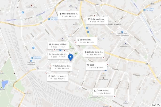 Prodej, Byt 3+1, Česká Třebová