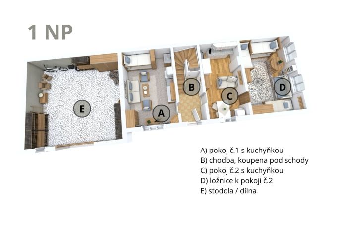 Prodej, Rodinný dům, Horní Maršov