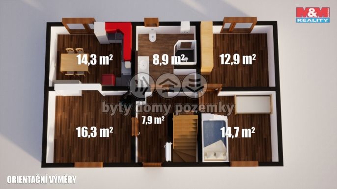 Prodej, Rodinný dům, Hostomice