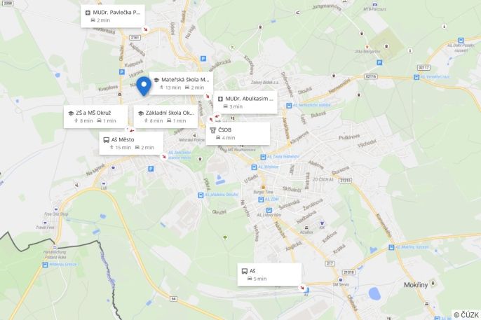 Prodej, Byt 1+1, Aš