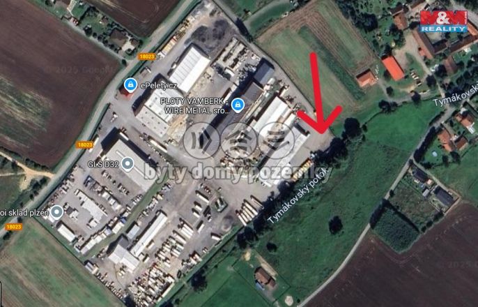 Pronájem, Provozní plocha, Tymákov