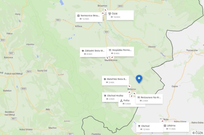 Prodej, Pozemek k bydlení, Božanov