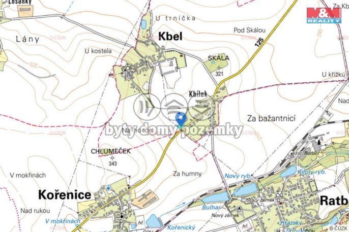 Prodej, Rodinný dům, Kbel