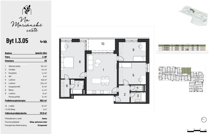 Prodej, Byt 4+kk, Brandýs nad Labem-Stará Boleslav