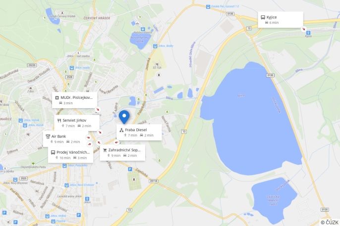 Pronájem, Sklad, Jirkov