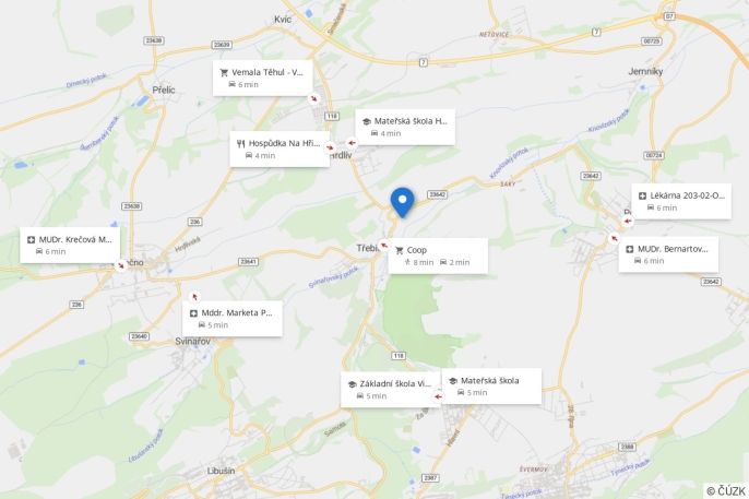 Prodej, Pozemek k bydlení, Třebichovice