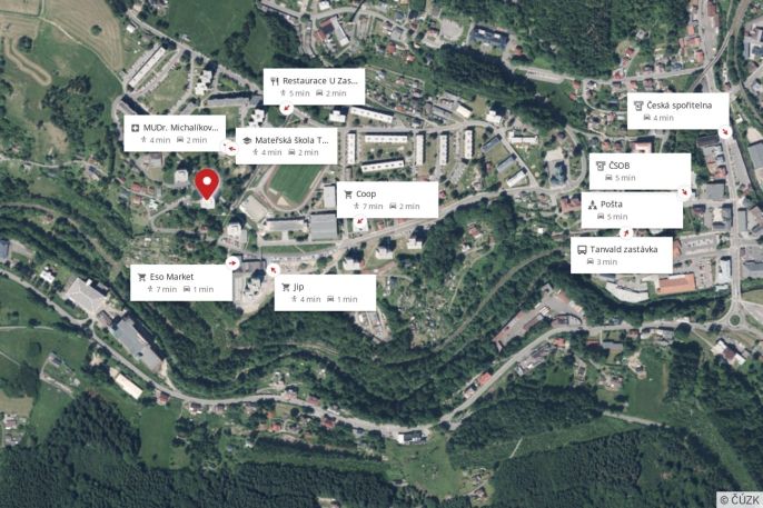 Pronájem, Byt 2+1, Tanvald