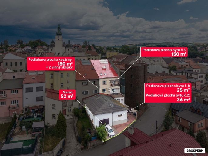 Prodej, Nájemní dům, Brušperk