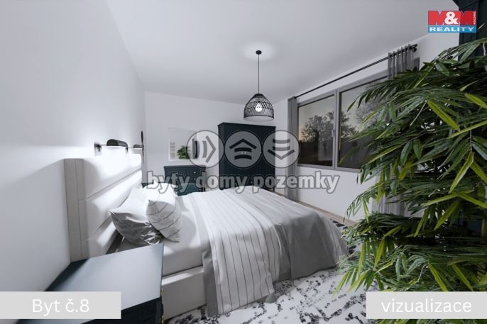 Prodej, Byt 2+kk, Žleby