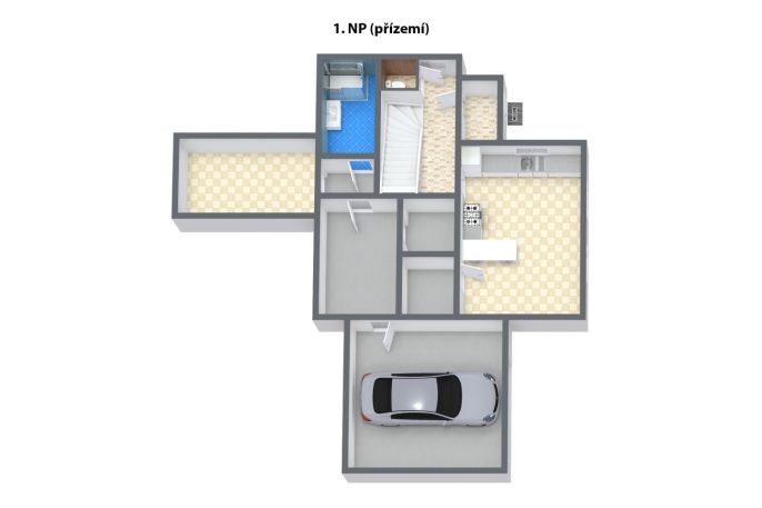 Prodej, Rodinný dům, Kynšperk nad Ohří