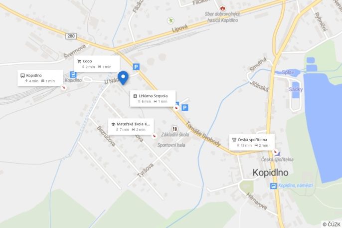 Prodej, Byt 3+1, Kopidlno