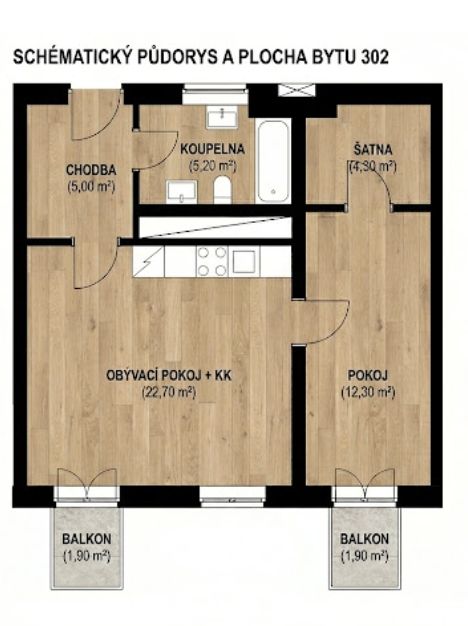 Prodej, Byt 2+kk, Svitavy