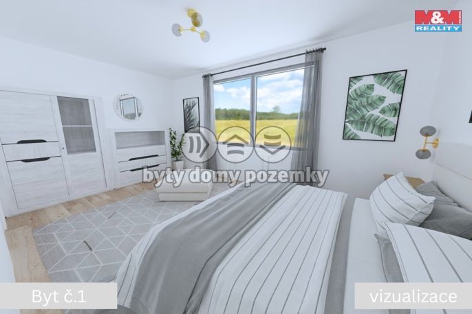 Prodej, Byt 2+kk, Žleby