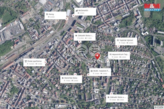 Prodej, Byt 3+kk, Teplice