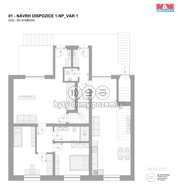 Prodej, Rodinný dům, Nymburk