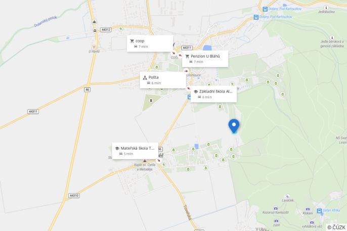 Prodej, Pozemek k bydlení, Dolany