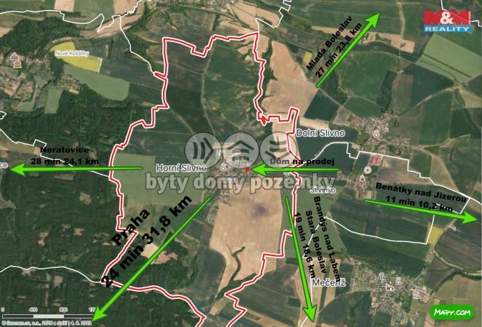 Prodej, Rodinný dům, Horní Slivno