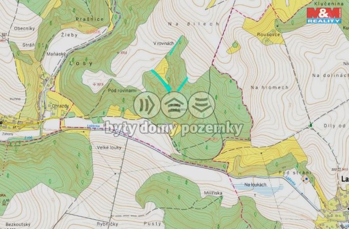 Prodej, Les, Újezd u Černé Hory