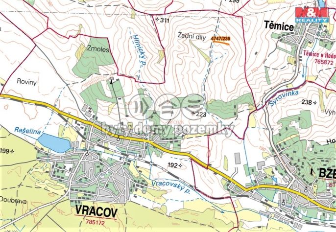 Prodej, Pole, Vracov