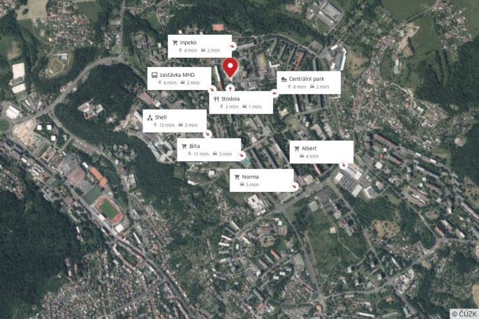 Prodej, Byt 1+kk, Ústí nad Labem