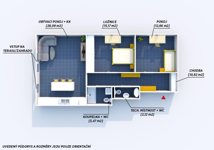 Prodej, Byt 3+kk, Rokycany