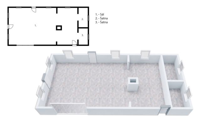 Prodej, Rodinný dům, Mostek