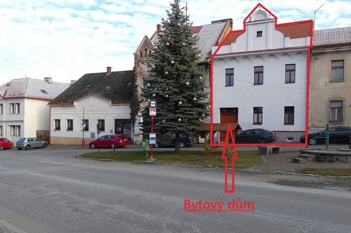 Prodej, Nájemní dům, Žleby